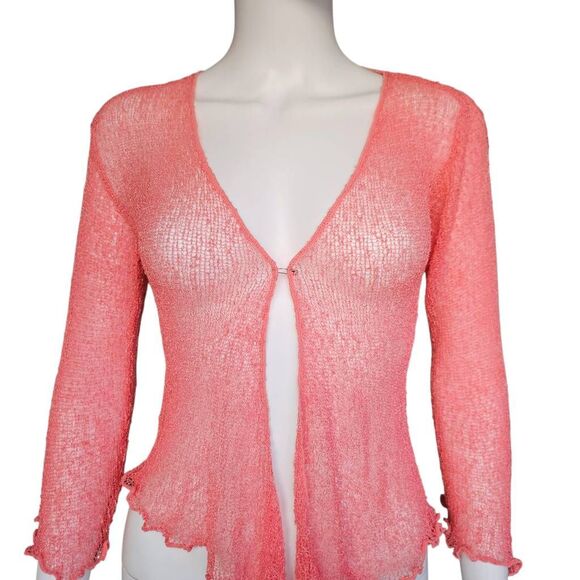 fairy open-knit flowy cardigan - Picture 2 of 6